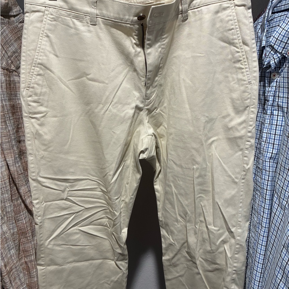 Duck Head Men's Cream Chino Pants